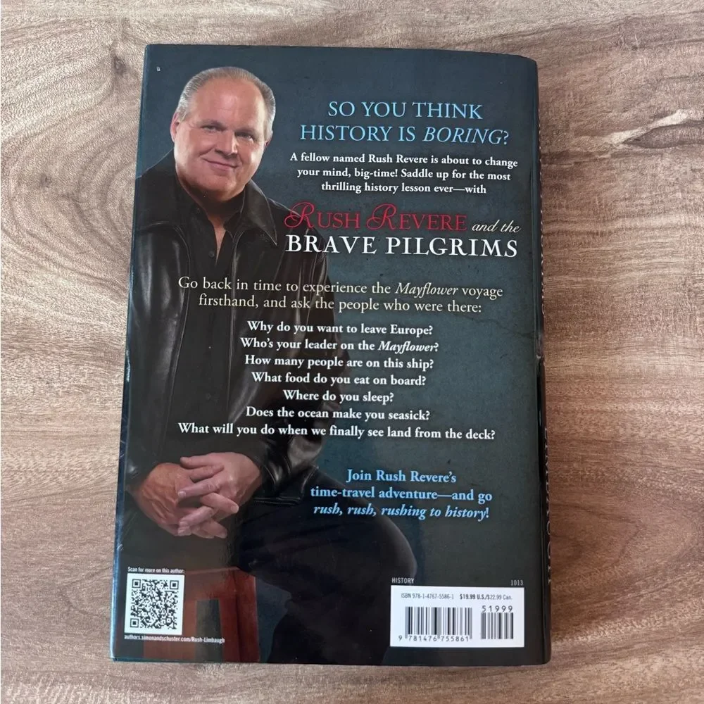 Rush Revere and the Brave Pilgrims : Time-Travel Adventures with Exceptional